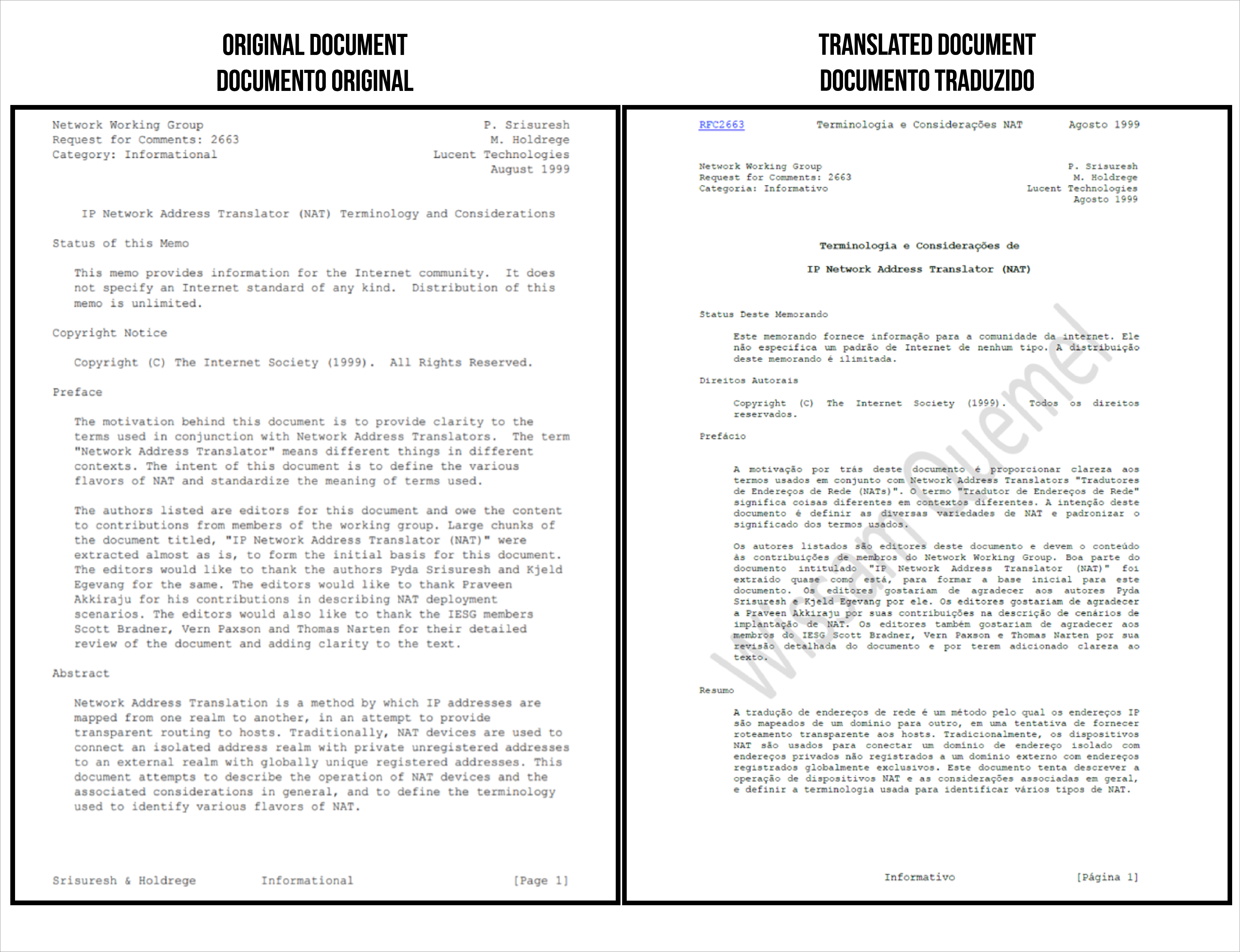 Sample of academic translation